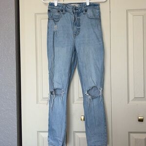 Abercrombie High Waist Curve Love Skinny Jeans 25/0s